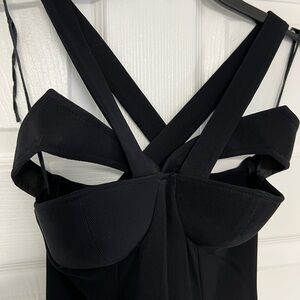 The Indecent Proposal Dress. Gorgeous Black Semi Formal Maxi Dress.